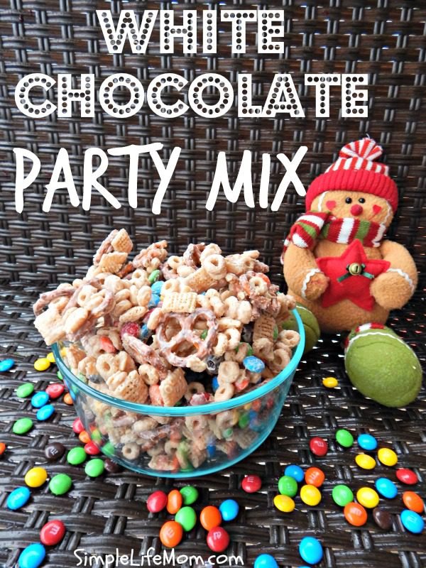 White Chocolate Party Mix -Simple Life Mom