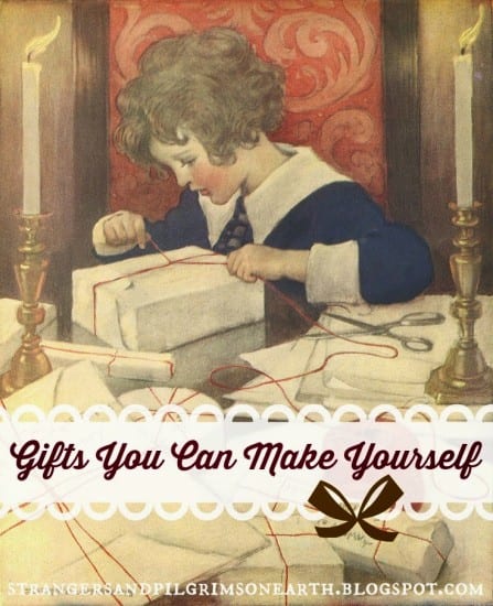 Featured on the Homestead Blog Hop - Make Your Own Gifts