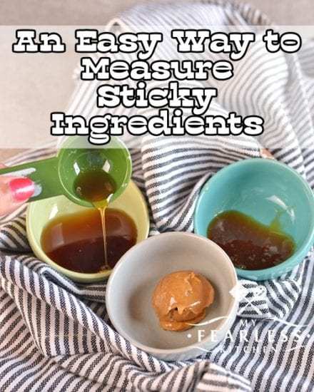 Homestead Blog Hop Feature - measure-sticky-ingredients
