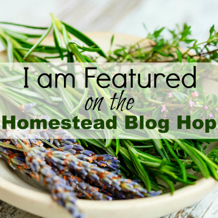 Homestead Blog Hop Featured Badge