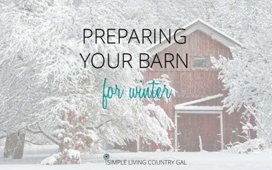 Homestead Blog Hop Feature - preparing-your-barn-for-winter