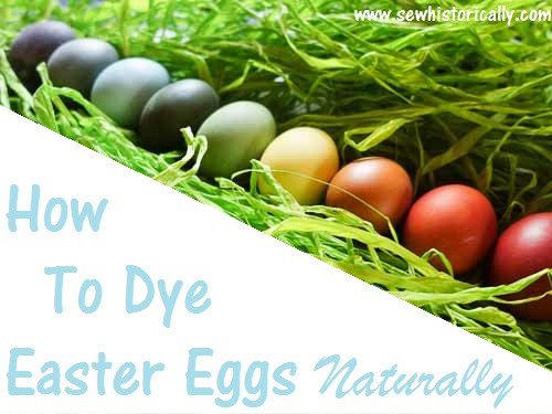 Homestead Blog Hop Feature - How to Dye Easter Eggs Naturally