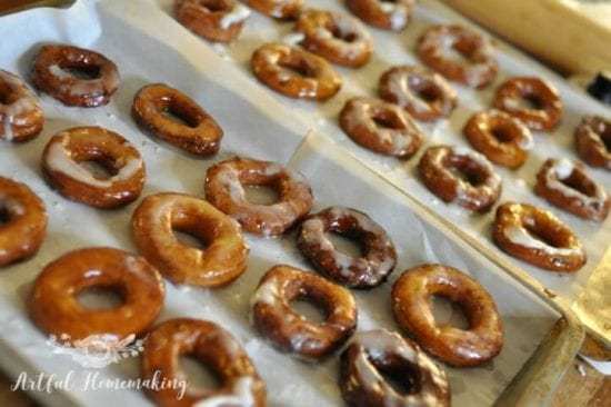 Homestead Blog Hop Feature - How to Make Homemade Donuts
