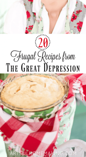 Homestead Blog Hop Feature - depression-era-frugal-recipes