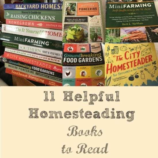 Homestead Blog Hop Feature - helpful-homesteading-books-to-read