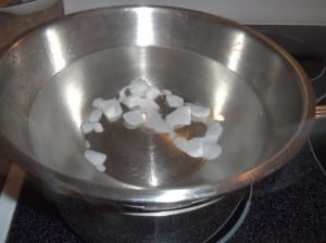 Crushed Ice Candles