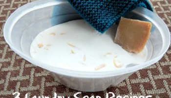 3 Laundry Soap Recipes with natural, safe ingredients for your family