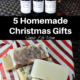 5 Homemade Christmas Gifts and Crafts