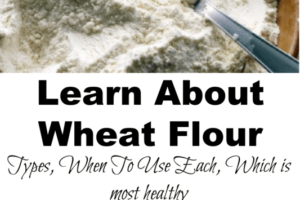 All About Wheat Flour - types, which to use when, and which flour is the healthiest