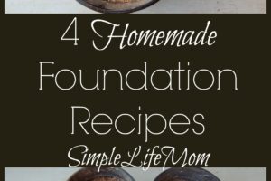 4 Homemade Foundation Recipes from Simple Life Mom