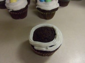 Easter Egg Nest Cupcakes