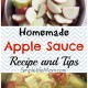 Make Your Own Homemade Applesauce