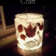 Autumn Glass: A Beautiful Fall Craft