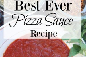 Best Ever Pizza Sauce Recipe from Simple Life Mom