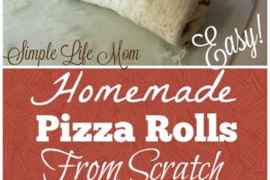 Homemade Pizza Rolls from Scratch from Simple Life Mom