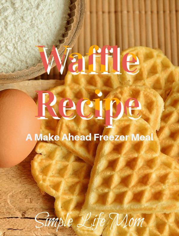Homemade Frozen Waffles Recipe