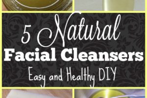 5 Natural Facial Cleansers - an Easy and Healthy DIY from Simple Life Mom