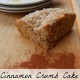 Cinnamon Crumb Cake Recipe