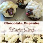 Chocolate Cupcake Easter Sheep from Simple Life Mom