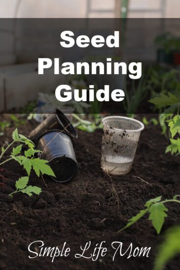 How to Plan a Garden with Seed Planning for the best garden yield.