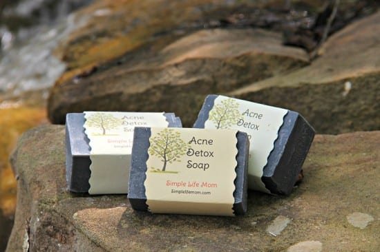 Natural Beauty Product Recipes - acne detox soap