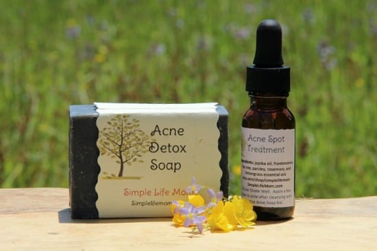 Why Use Natural Products: Acne Spot Treatment and Soap Gift Set by Simple Life Mom