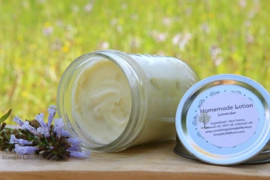 Homemade Lotion by Simple Life Mom