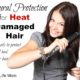 Oil Protection and Healing for Heat Damaged Hair