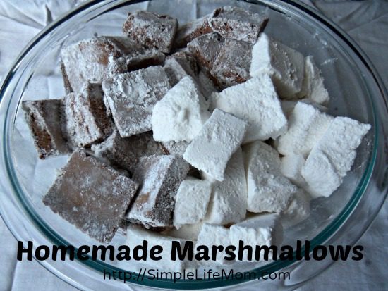 Learn how to make Homemade Marshmallows with healthy ingredients 