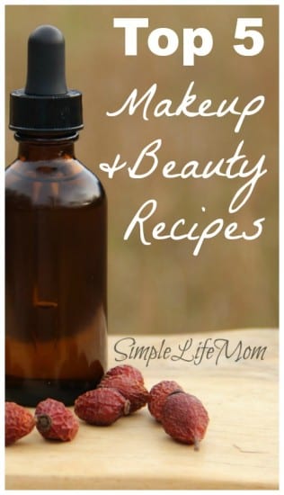 Top 5 Natural Beauty Products from Simple Life Mom