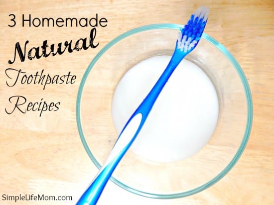 3 Homemade Natural Toothpaste Recipe