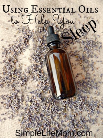 How to Use Essential Oils for Better Sleep from Simple Life Mom