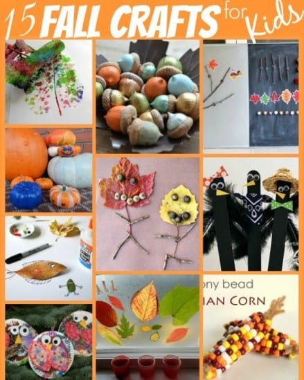 15 Easy & Frugal Fall Crafts for Kids - Simple Life Mom