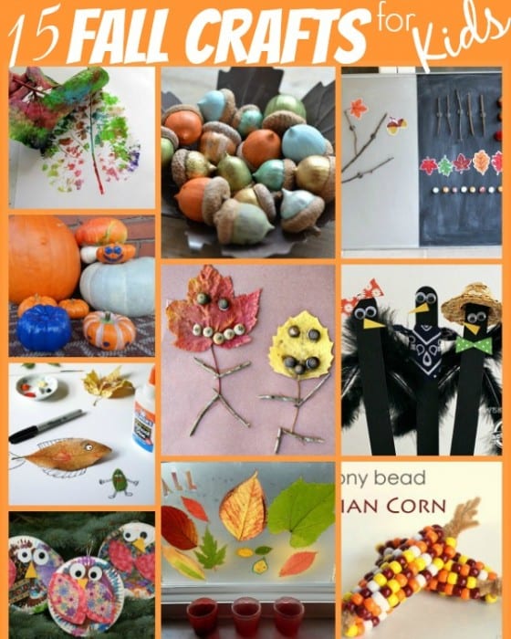 15 Fall Crafts for Kids by Simple Life Mom