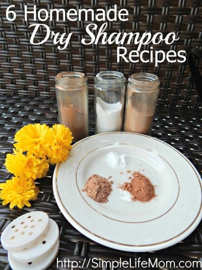 6 Homemade Dry Shampoo Recipes for all hair types by Simple Life Mom
