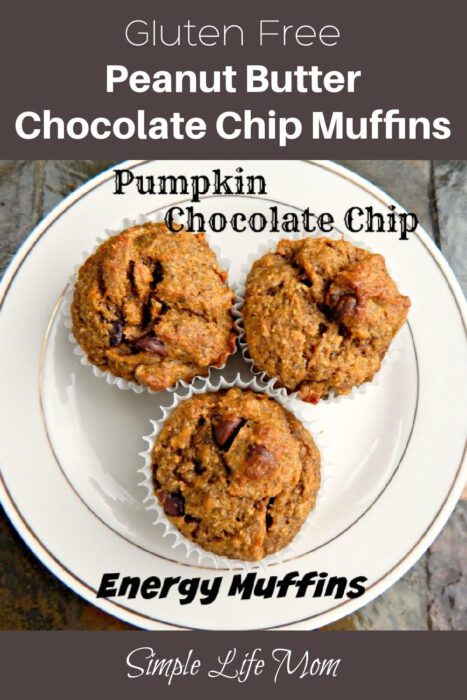 Best Gluten Free Chocolate Chip Peanut Butter Muffins