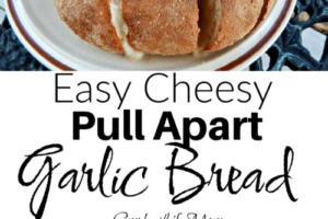 Easy Cheesy Pull Apart Garlic Bread