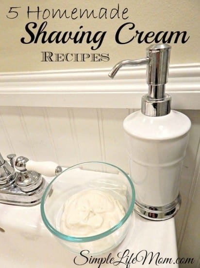 5 Homemade Shaving Cream Recipes