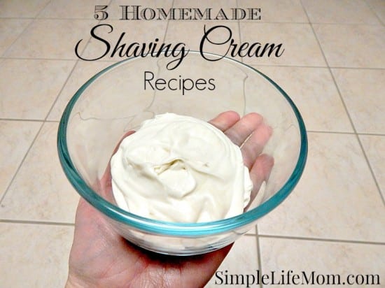5 Homemade Shaving Cream Recipes