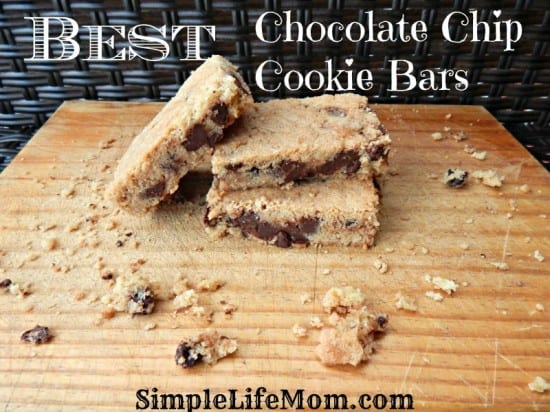 Best Chocolate Chip Cookie Bars