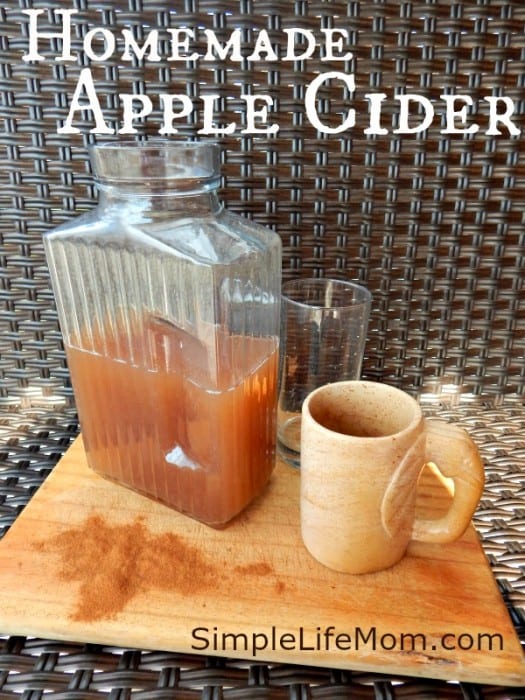12 Apple Recipes for Fall - Homemade Apple Cider