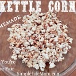 Homemade Kettle Corn - like you're at the fair