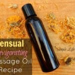 Invigorating Sensual Body Massage Oil from Simple Life Mom