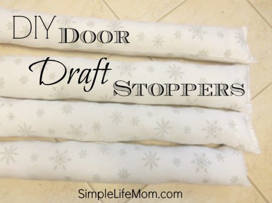 DIY Door Draft Stoppers