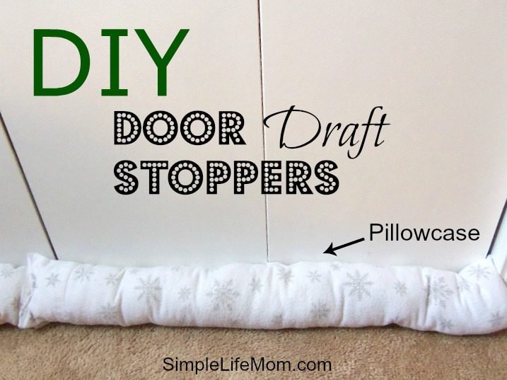 Diy Door Draft Stopper Simple Life Mom