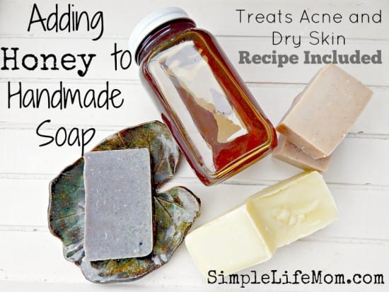 Adding Honey to Handmade Soap from Simple Life Mom