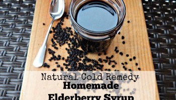 Natural Cold Remedy Homemade Elderberry Syrup Recipe