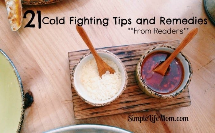 21 Cold Remedies - vitamins and herbs to help build your strength and immunity