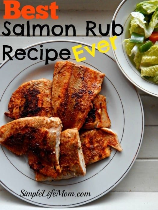 Real Life Tested Recipes - Best Salmon Rub Recipe Ever