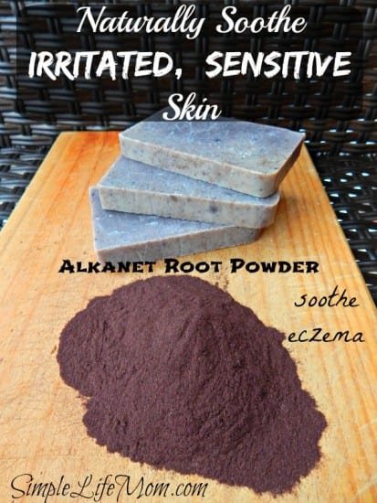 Alkanet root powder : purple dye